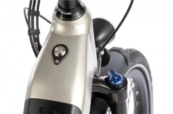 LEADER FOX E-BIKE 26" LOTUS 20"-3, SILVER (rear motor)