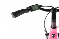 LEADER FOX E-BIKE 26" LOTUS 16,5"-4, PINK SHINY (rear motor)