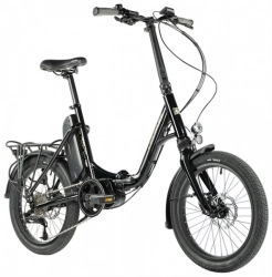 LEADER FOX E-BIKE 20" HARLAN-1, BLACK SHINY (MODEST)