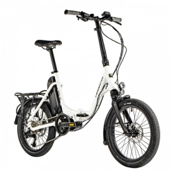 LEADER FOX E-BIKE 20" HARLAN-2, WHITE SHINY (MODEST)