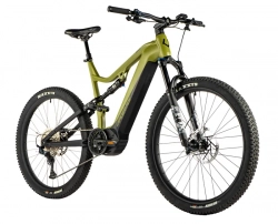 LEADER FOX E-BIKE ARGUS FULL SUSP 29", ARMY GREEN -2  ( PANASONIC )