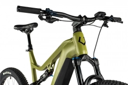 LEADER FOX E-BIKE ARGUS FULL SUSP 29", ARMY GREEN -2  ( PANASONIC )