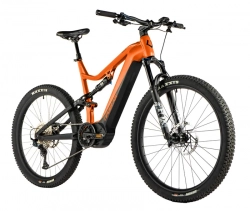 LEADER FOX E-BIKE ARGUS FULL SUSP 29", ORANGE, -4  ( PANASONIC )