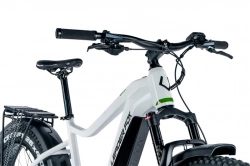 LEADER FOX E-BIKE 26" BRASA,FAT BIKE,-1, WHITE SHINY (PANASONIC)
