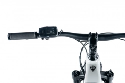 LEADER FOX E-BIKE 26" BRASA,FAT BIKE,20"-1, WHITE SHINY (PANASONIC)