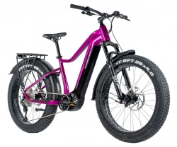 LEADER FOX E-BIKE 26" BRASA,FAT BIKE,-3, VIOLET SHINY (PANASONIC)