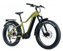 LEADER FOX E-BIKE 26" BRASA,FAT BIKE,-4, GREEN  MILITARY (PANASONIC)