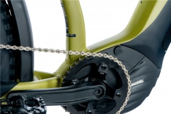 LEADER FOX E-BIKE 26" BRASA,FAT BIKE,20"-4, GREEN  MILITARY (PANASONIC)