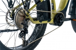 LEADER FOX E-BIKE 26" BRASA,FAT BIKE,20"-4, GREEN  MILITARY (PANASONIC)
