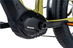 LEADER FOX E-BIKE 26" BRASA,FAT BIKE,20"-4, GREEN  MILITARY (PANASONIC)