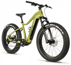 LEADER FOX E-BIKE 26" BRAGA,FAT BIKE,-1, ARMY GREEN (M510)