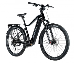 LEADER FOX E-BIKE 28" BEND GENT CROSS -1, BLACK SHINY (M510)