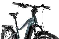 LEADER FOX E-BIKE 28" BEND GENT CROSS 19"-2, GREEN BOTTLE (M510)