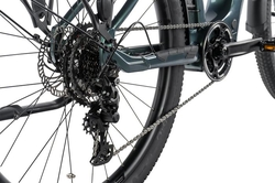 LEADER FOX E-BIKE 28" BEND GENT CROSS 19"-2, GREEN BOTTLE (M510)
