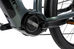 LEADER FOX E-BIKE 28" BEND GENT CROSS 19"-2, GREEN BOTTLE (M510)