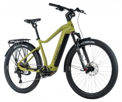 LEADER FOX E-BIKE 28" BEND GENT CROSS -3, ARMY GREEN (M510)