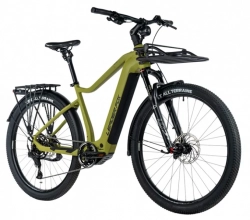 LEADER FOX E-BIKE 28" BEND GENT CROSS -3, ARMY GREEN (M510)