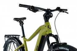 LEADER FOX E-BIKE 28" BEND GENT CROSS 19"-3, ARMY GREEN (M510)