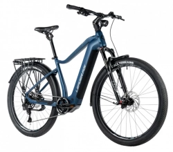 LEADER FOX E-BIKE 28" BEND GENT CROSS -4, BLUE MATT (M510)
