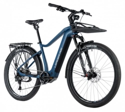 LEADER FOX E-BIKE 28" BEND GENT CROSS -4, BLUE MATT (M510)