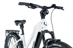 LEADER FOX E-BIKE 28" BEND LADY CROSS 20"-1, WHITE SHINY (M510)