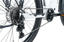 LEADER FOX E-BIKE 28" BEND LADY CROSS 20"-1, WHITE SHINY (M510)