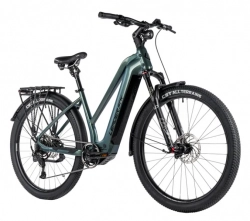LEADER FOX E-BIKE 28" BEND LADY CROSS -2, GREEN BOTTLE (M510)