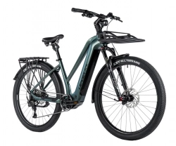 LEADER FOX E-BIKE 28" BEND LADY CROSS -2, GREEN BOTTLE (M510)