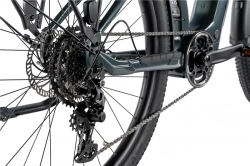 LEADER FOX E-BIKE 28" BEND LADY CROSS 16,5"-2, GREEN BOTTLE (M510)