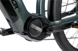 LEADER FOX E-BIKE 28" BEND LADY CROSS 16,5"-2, GREEN BOTTLE (M510)