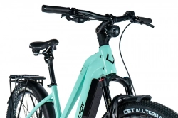 LEADER FOX E-BIKE 28" BEND LADY CROSS 18"-4, LIGHT GREEN (M510)