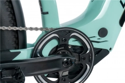 LEADER FOX E-BIKE 28" BEND LADY CROSS 18"-4, LIGHT GREEN (M510)