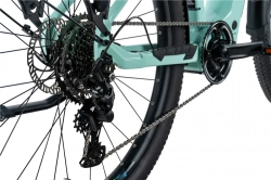 LEADER FOX E-BIKE 28" BEND LADY CROSS 18"-4, LIGHT GREEN (M510)