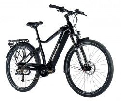 LEADER FOX E-BIKE 28" DENVER GENT -1, BLACK SHINY (M300)