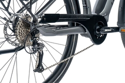 LEADER FOX E-BIKE 28" DENVER GENT 19"-2, GREY SHINY (M300)