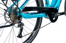 LEADER FOX E-BIKE 28" DENVER LADY 18"-1, BLUE LIGHT (M300)