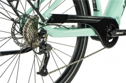 LEADER FOX E-BIKE 28" DENVER LADY 16,5"-3, GREEN LIGHT (M300)