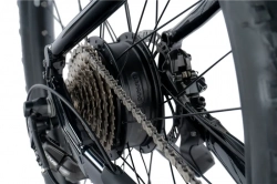 LEADER FOX E-BIKE 29" ARIMO  GENT 19"-1  BLACK SHINY (REAR MOTOR)