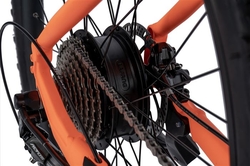 LEADER FOX E-BIKE 29" ARIMO  GENT 19"-3 NEON ORANGE (REAR MOTOR)