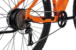 LEADER FOX E-BIKE 29" ARIMO  GENT 19"-3 NEON ORANGE (REAR MOTOR)