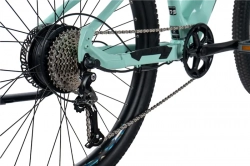 LEADER FOX E-BIKE 27,5" ARIMO  GENT 16"-1 GREEN LIGHT (REAR MOTOR)