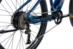 LEADER FOX E-BIKE 27,5" ARIMO  GENT 17,5"-3  BLUE MATT (REAR MOTOR)