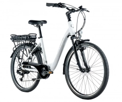 LEADER FOX E-BIKE 26" LATONA -2, WHITE (rear motor)