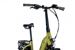 LEADER FOX E-BIKE 20" CODY-1, FOLDING BIKE, ARMY GREEN (REAR MOTOR)