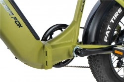 LEADER FOX E-BIKE 20" CODY-1, FOLDING BIKE, ARMY GREEN (REAR MOTOR)
