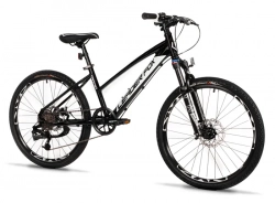 LEADER FOX CAPITAN 24" GIRL-3, BLACK SHINY