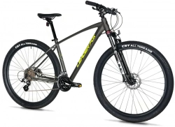 LEADER FOX EVOLUTION 29", -1, GREY MATT - YELLOW LOGO