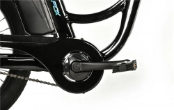 LEADER FOX CARGO - TRICYCLE CURTIS, FRONT MOTOR, BLACK SHINY