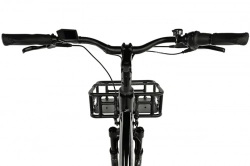 LEADER FOX CARGO - TRICYCLE CURTIS, FRONT MOTOR, BLACK SHINY