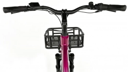 LEADER FOX CARGO - TRICYCLE CURTIS, FRONT MOTOR, VIOLET SHINY